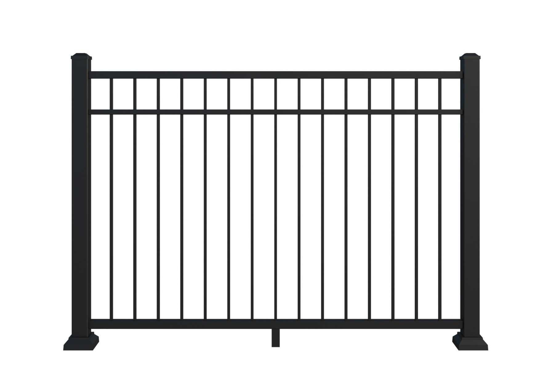 54" Mid-Rail Pool Fence